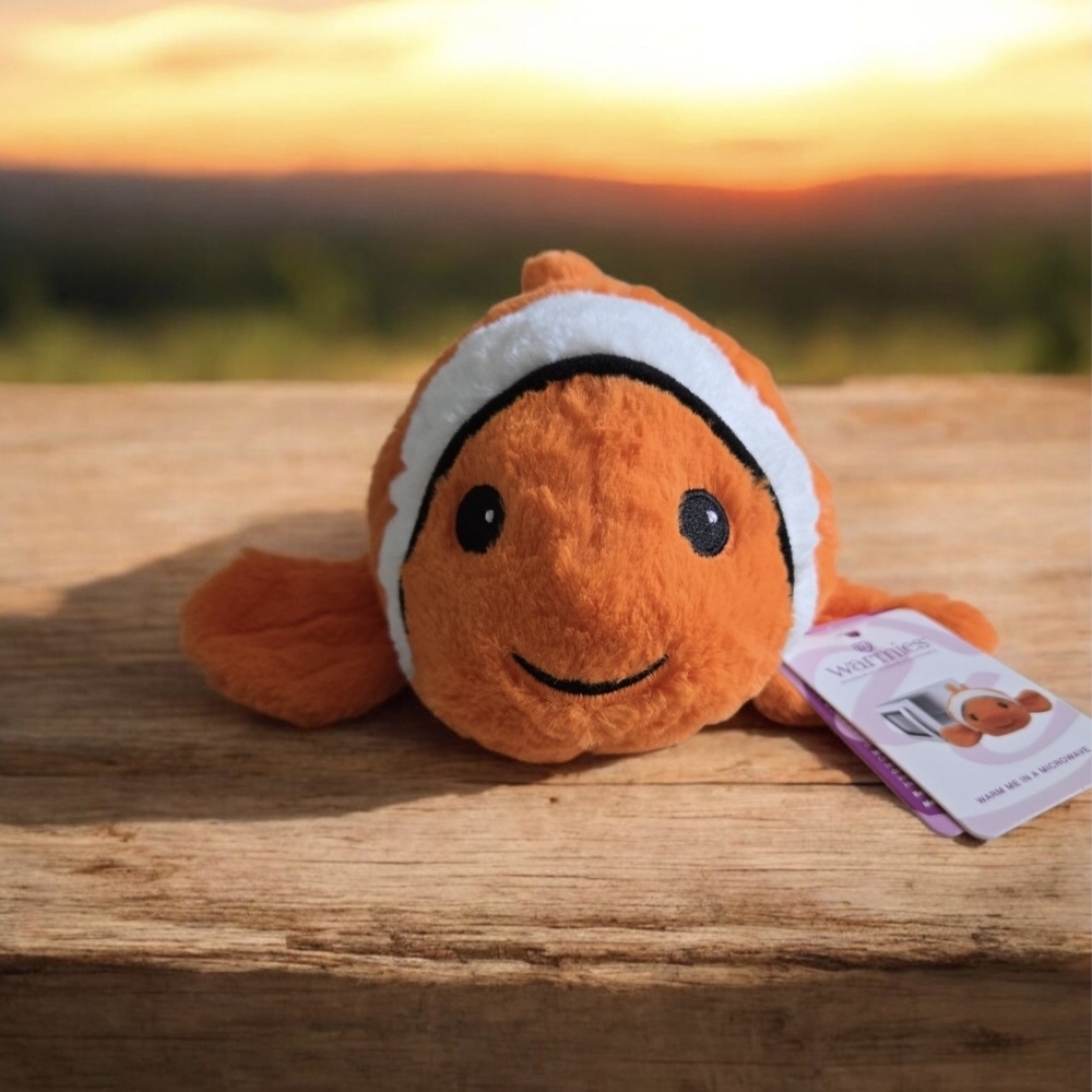 Clownfish Warmies Scented with Lavender Microwaveable Plush -NWT
